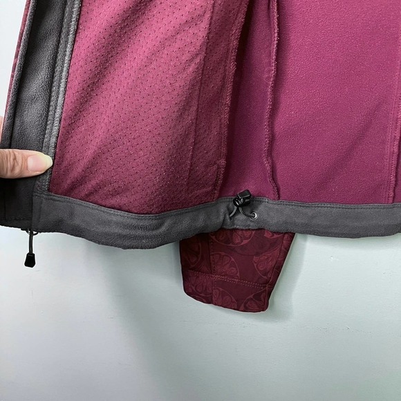 The North Face Apex Bionic Jacket Bordeaux Burgundy Style AMVXCM7 Womens Size M - Picture 11 of 16